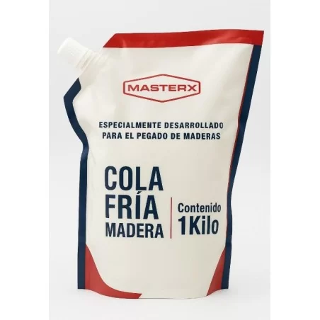 Cola Fria Maderas Bolsa 1Kgr Masterx