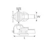TORNILLO MECANICO 05" 73231102 HARLINGEN