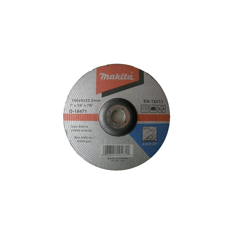 DISCO DESBASTE METAL 7" D18471 MAKITA