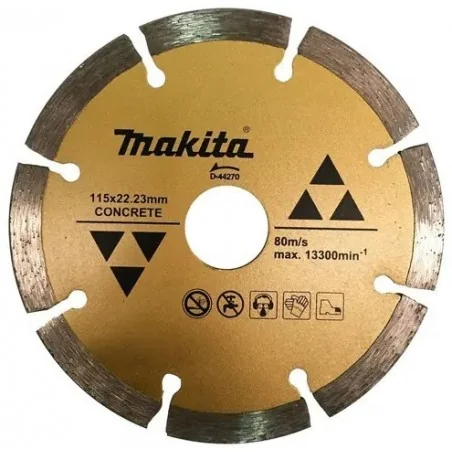 DISCO DIAMANTADO SEGMENT. 4.1/2" D-44270 MAKITA