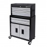 GABINETE METALICO 24" 08 CAJ C/RUDAS 326424 TACTI