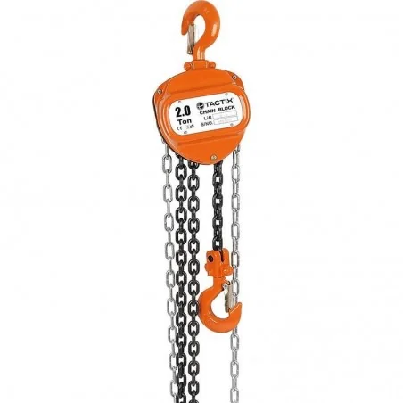 Tecle Cadena Manual 2.0 TON 3.0MT Certificado 385304 TACTIX