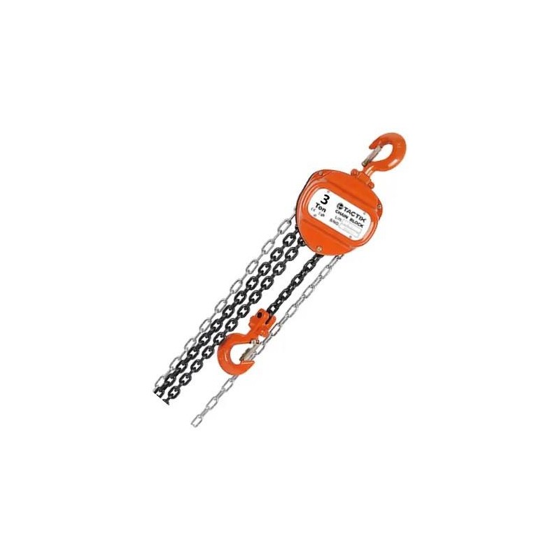 Tecle Cadena Manual 3.0 TON 3.0MT Certificado 385306 TACTIX
