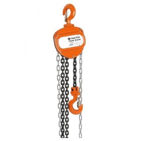 Tecle Cadena Manual 5.0 TON 3.0MT Certificado 385308 TACTIX