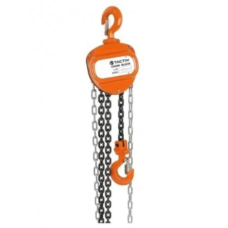 Tecle Cadena Manual 5.0 TON 3.0MT Certificado 385308 TACTIX
