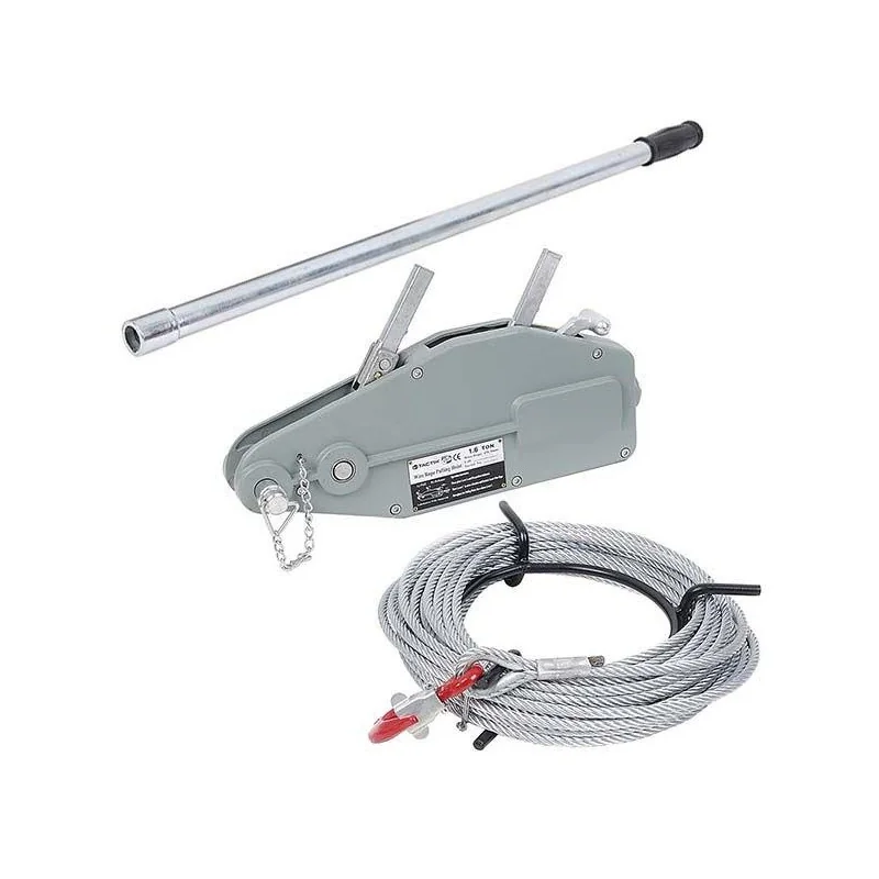 Tecle Tirfor 1.6TON X 20MT Certificado 385384 TACTIX