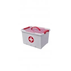 CAJA PLST PRIMEROS AUXILIOS...