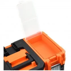 CAJA HERRAM PLAST BC/MET 25"X3 C/RUE 320440 TACTI