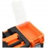 CAJA HERRAM PLAST BC/MET 25"X3 C/RUE 320440 TACTI