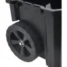 CAJA HERRAM PLAST BC/MET 25"X3 C/RUE 320440 TACTI