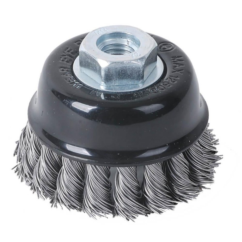 Grata Copa Cónica Ac.Trenzado 2.1/2" M14 447243 Tactix