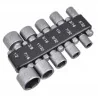 Punta Dado Hembra Jgo 10PC PUL (1/4"X45MM) 746020