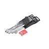 LLAVE PUNTA CORONA JUEGO 09PC 1/4-3/4" 735215 ONS