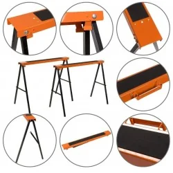 CABALLETES PLEGABLE 1000X780X480MM2PC 330042 TACT