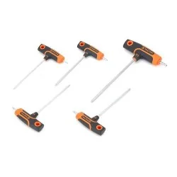 LLAVE TORX T C/GUIA JUEGO 05PC T10-T30 206393 T