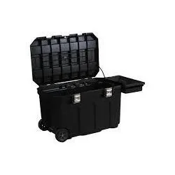 CAJA HERRAM PLAST 37" BR/MET C/RUEDA 37025 STANLE