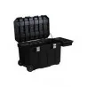 CAJA HERRAM PLAST 37" BR/MET C/RUEDA 37025 STANLE