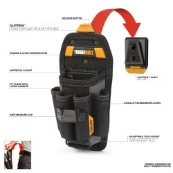 PORTAHERRAMIENTAS 02 PCS BOLSA(XS)+CLIC TBCT36L6