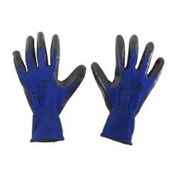 GUANTE NITRIPOL AZUL NEGRO TALLA 09 PROMAX