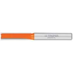FRESA RECTA 2 FILOS 1/4 X 1 EJE 1/4 11453 TRUPER