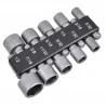 Punta Dado Hembra Jgo 10PC PUL (1/4"X45MM) 746020