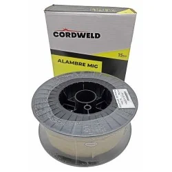 ALAMBRE MIG 1.0MM 70S-6 CARRETE 15KG CORDWELD