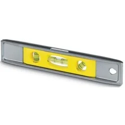 NIVEL TORPEDO 09" 3 BUR ALUMINIO 42465 STANLEY