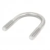 ABRAZADERA CANERIA ZINCADA 1/2" HILO 1/4 UNC