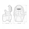 PORTAHERRAMIENTAS 02 PCS BOLSA(LX)+CLIC TBCT20LX