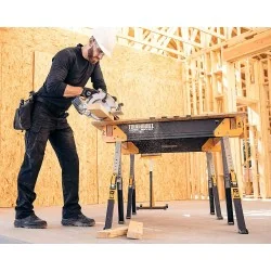 SOPORTE CABALLETE MESA DE TRABAJO TBC650 TOUGHBUI