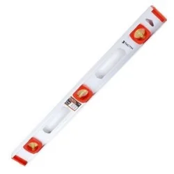 NIVEL ALUMINIO 24"(600MM) 3 AGUAS 250113 TACTIX