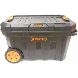 CAJA HERRAM PLAST 24" BC/MET C/RUEDA 320310B TACT
