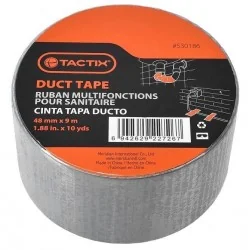 CINTA TELA MULTIUSO 48MM X 55MT GRIS 530190 TACTI