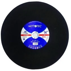 DISCO CORTE METAL 14"- 1/8" (3.0MM) MITTOTEC