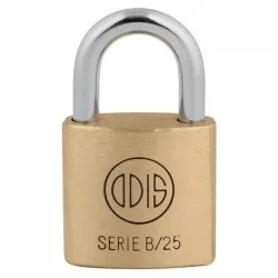CANDADO LISO STANDARD SERIE B 25MM B25 ODIS
