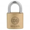 CANDADO LISO STANDARD SERIE B 25MM B25 ODIS