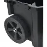 CAJA HERRAM PLAST BC/MET 25"X3 C/RUE 320440 TACTI