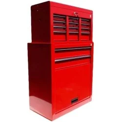 GABINETE METALICO 08 CAJONES C/RUEDA TBT1306 A