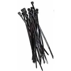 AMARRACABLES 3.6MM X 150MM NEGRA 100PC 408015 TA