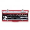 DADO JUEGO 1/2" 16PC 08-24MM HEX C/MET 299097 GES