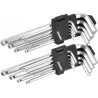 LLAVE ALLEN BOLA JGO18PC 1.5-10MM 1/16-3/8"702628