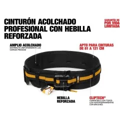 CINTURON REFORZADO ACOLCHADO TB-CT-41P TOUGHBUILT
