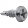 TORNILLO FRAMER PTA BROCA ZINC 100PCS 07 X 7/16