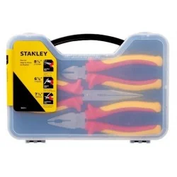 ALICATE JUEGO 03PC M/ROJO/AMAR 1000V 84011 STANLE