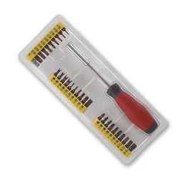PUNTA C/ATORNILLADOR JUEGO 31PC 444002 GESTAR