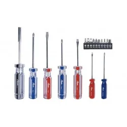 ATORNILLADOR ACETATO JUEGO 17PC (SL,PH,SK) 780003