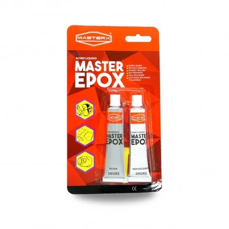 ADHESIVO EPOXI AC.LIQUIDO 56GR MASTEREPOX