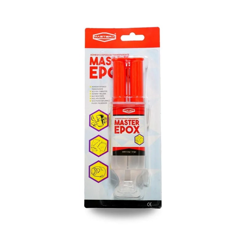 ADHESIVO EPOXICO TRANSPA 29.5ML MASTERX