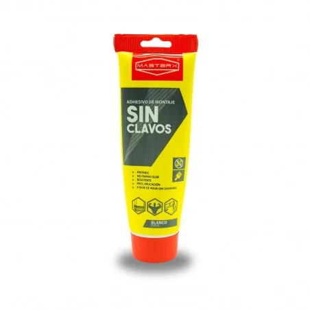 ADHESIVO MONTAJE SIN CLAVO POMO 250GR MASTERMONT