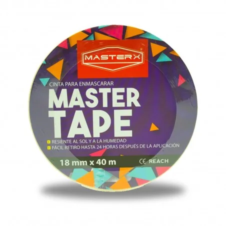 CINTA ENMASCARAR 18MM X 40MT MASTERTAPE